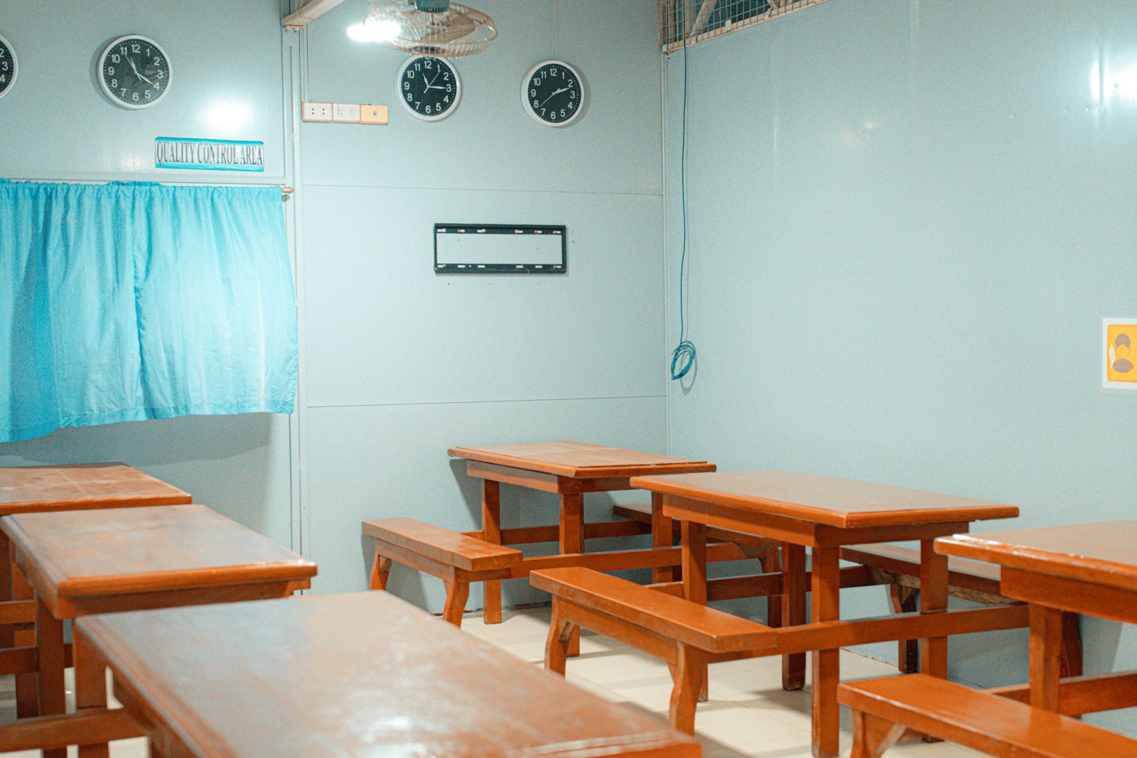Student dining and study area