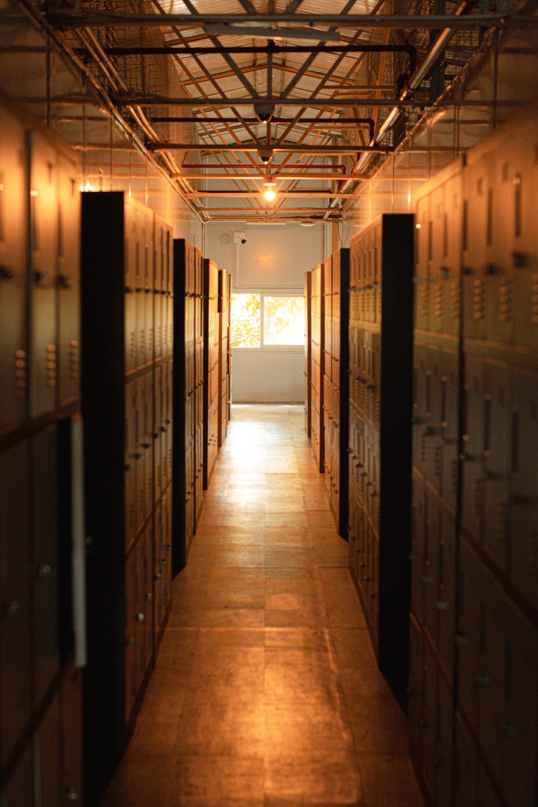 Dormitory hallway